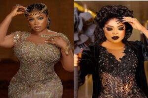 Nollywood actress and producer Eniola Ajao has denied allegations that she was involved in the arrest of crossdresser Idris Okunneye, popularly known as Bobrisky.