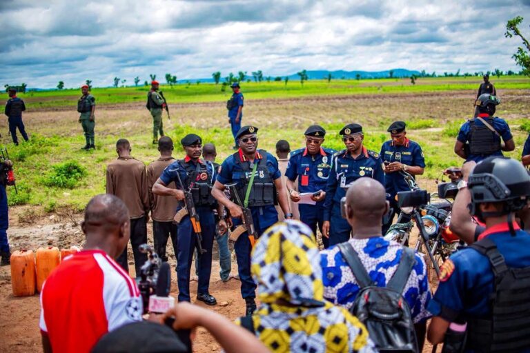 NSCDC Arrests Six Suspected Oil Pipeline Vandals in Abuja