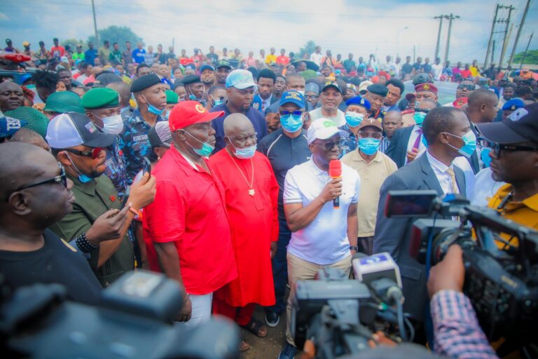 Okpebholo Vows to Rebuild Burnt Oluku Market and Support Victims